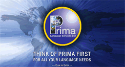 Desktop Screenshot of prima-global.com